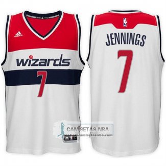 Camiseta Wizards Jennings Blanco