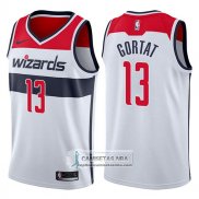 Camiseta Wizards Marcin Gortat Association 2017-18 Blanco