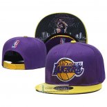 Gorra Los Angeles Lakers Kobe Bryant 9FIFTY Snapback Violeta Amarillo