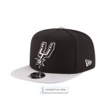 Gorra San Antonio Spurs Blanco Negro