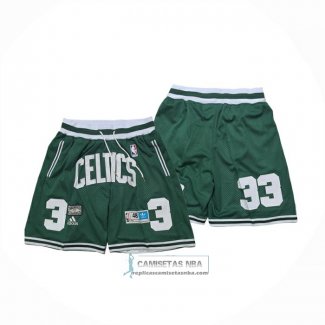 Pantalone Boston Celtics Mitchell & Ness Hardwood Classics Verde1