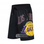 Pantalone Los Angeles Lakers Big Logo Just Don Negro