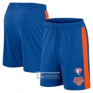 Pantalone New York Knicks 75th Anniversary Azul