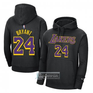 Sudaderas con Capucha Los Angeles Lakers Kobe Bryant Earned Negro