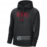 Sudaderas con Capucha Miami Heat Heritage Essential Negro