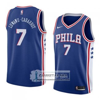 Camiseta 76ers Timothe Luwawu-cabarrot Icon 2018 Azul