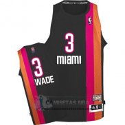 Camiseta ABA Heats Wade Negro