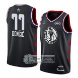 Camiseta All Star 2019 Dallas Mavericks Luka Doncic Negro