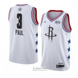 Camiseta All Star 2019 Houston Rockets Chris Paul Blanco