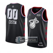 Camiseta All Star 2019 Miami Heat Personalizada Negro