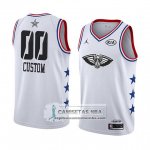Camiseta All Star 2019 New Orleans Pelicans Personalizada Blanco