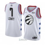 Camiseta All Star 2019 Toronto Raptors Kyle Lowry Blanco