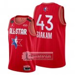Camiseta All Star 2020 Toronto Raptors Pascal Siakam Rojo