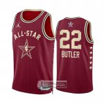 Camiseta All Star 2024 Miami Heat Jimmy Butler NO 22 Rojo