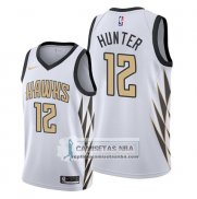 Camiseta Atlanta Hawks De'andre Hunter Ciudad Blanco