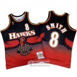 Camiseta Atlanta Hawks Steve Smith Retro Rojo