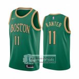 Camiseta Boston Celtics Enes Kanter Ciudad Verde