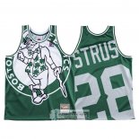 Camiseta Boston Celtics Max Strus Mitchell & Ness Big Face Verde