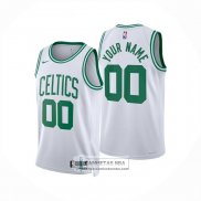 Camiseta Boston Celtics Personalizada Association 2025-26 Blanco
