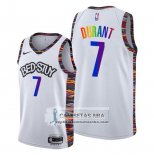 Camiseta Brooklyn Nets Kevin Durant Ciudad LGBTQ Pride Night 2020 Blanco