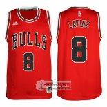 Camiseta Bulls Zach Lavine Road 2017-18 Rojo