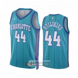 Camiseta Charlotte Hornets Frank Ntilikina NO 44 Classic 2023-24 Verde