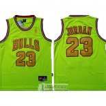 Camiseta Chicago Bulls Michael Jordan Verde