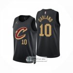 Camiseta Cleveland Cavaliers Darius Garland NO 10 Statement 2024-25 Negro