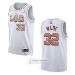 Camiseta Cleveland Cavaliers Dean Wade NO 32 Ciudad 2022-23 Blanco