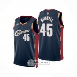 Camiseta Cleveland Cavaliers Donovan Mitchell NO 45 Classic 2025-26 Azul