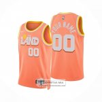 Camiseta Cleveland Cavaliers Personalizada Ciudad 2025-26 Naranja