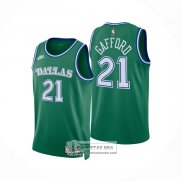 Camiseta Dallas Mavericks Daniel Gafford NO 21 Classic 2025-26 Verde