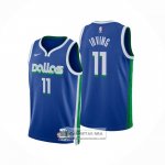 Camiseta Dallas Mavericks Kyrie Irving NO 11 Ciudad 2022-23 Azul