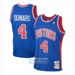 Camiseta Detroit Pistons Joe Dumars Mitchell & Ness 1988-89 Azul