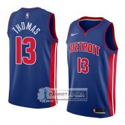 Camiseta Detroit Pistons Khyri Thomas Icon 2018 Azul