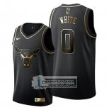Camiseta Golden Edition Chicago Bulls Coby White Negro