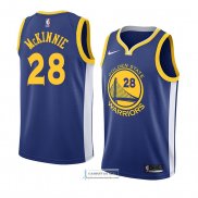 Camiseta Golden State Warriors Alfonzo Mckinnie Icon 2018 Azul