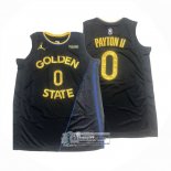 Camiseta Golden State Warriors Gary Payton II NO 0 Statement 2024-25 Negro
