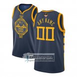 Camiseta Golden State Warriors Personalizada Ciudad 2018-19 Azul