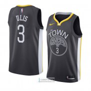 Camiseta Golden State Warriors Tyler Ulis Statement 2018 Negro