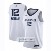 Camiseta Grizzlies Yuta Watanabe Swingman 2018-19 Blanco