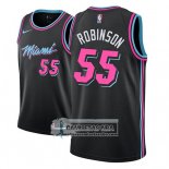 Camiseta Heat Duncan Robinson Ciudad 2018-19 Negro