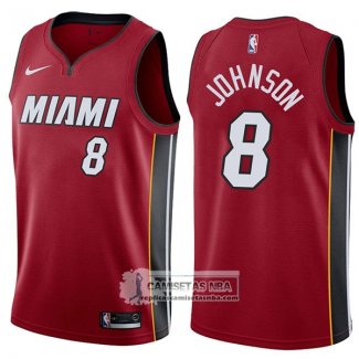 Camiseta Heat Tyler Johnson Statement 2017-18 Rojo