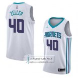 Camiseta Hornets Cody Zeller Association 2018 Blanco