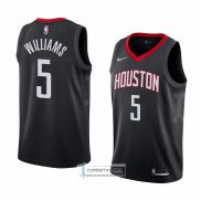 Camiseta Houston Rockets Troy Williams Statement 2018 Negro