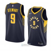 Camiseta Indiana Pacers Elijah Stewart Icon 2018 Azul