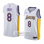 Camiseta Lakers Channing Frye Association 2018 Blanco