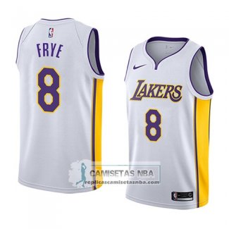 Camiseta Lakers Channing Frye Association 2018 Blanco