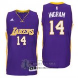 Camiseta Lakers Ingram Purpura