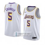 Camiseta Lakers Tyson Chandler Association 2018 Blanco